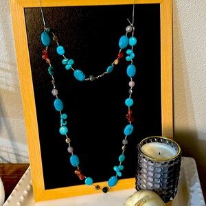Necklace turquoise